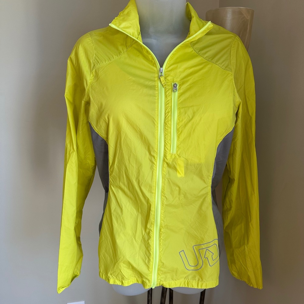 Ultimate Direction Marathon Shell Running‎ Jacket Full Zip Lightweight Small